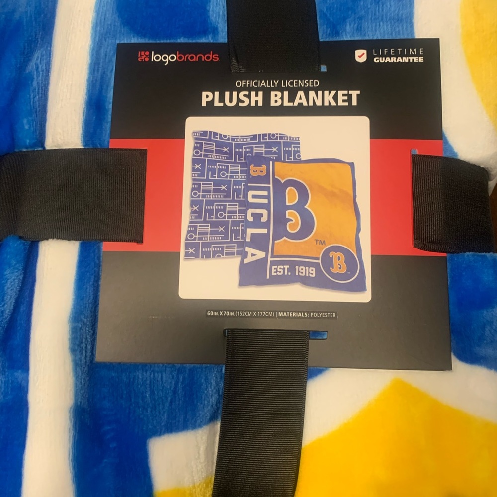 Officially Licensed UCLA Plush blanket